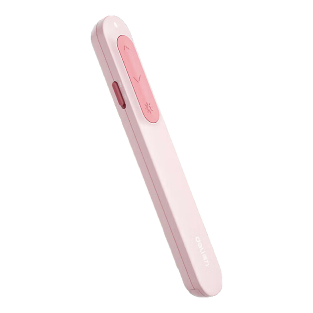 Deli Teacher-Specific PPT Projection Pointer Laser Page-Turning Pen Laser Pointer Teaching Pointer Presentation Pointer Wireless Presentation Page-Turning Device Courseware Pointer Cat Teaser Red Light Pink MA100 - изображение 4