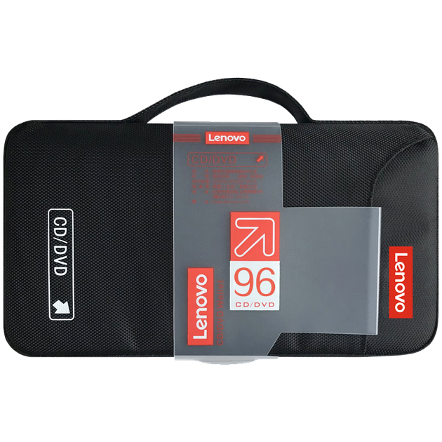 Автомобильный CD-чейнджер Lenovo, держатель для CD/DVD-дисков, чехол из ткани Оксфорд, 96 штук, домашний органайзер. - изображение 4