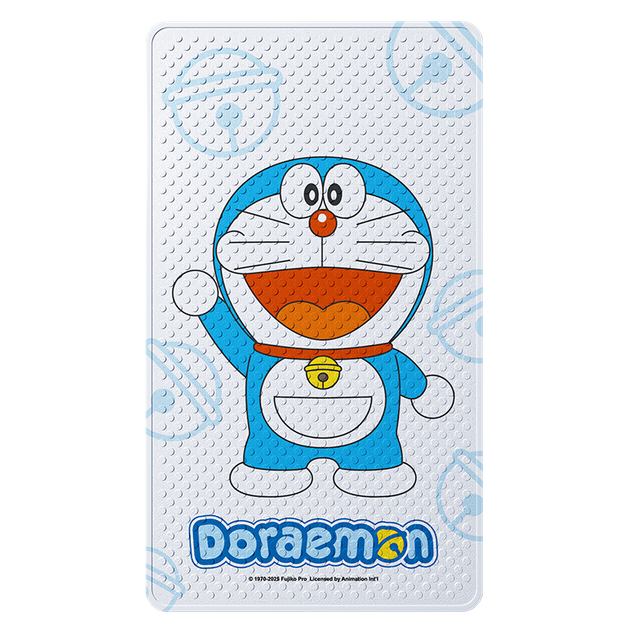 Противоскользящий коврик для ванной комнаты и душевой Dajiang Doraemon с совместным брендингом, 50x80 см, для детской ванной комнаты. - изображение 4