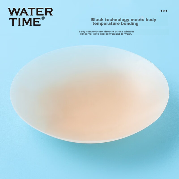 WATERTIME / Shuichuan, Женский бюстгальтер пуш-ап с клейкой основой, силиконовые невидимые нескользящие накладки на соски для купальника, легкие накладки на соски для бикини. - Фото 5 WATERTIME / Shuichuan, Женский бюстгальтер пуш-ап с клейкой основой, силиконовые невидимые нескользящие накладки на соски для купальника, легкие накладки на соски для бикини. - изображение 5