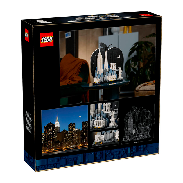 Конструктор LEGO Architecture Нью-Йорк — «Большое яблоко» 1465 деталей (21066) - изображение 2
