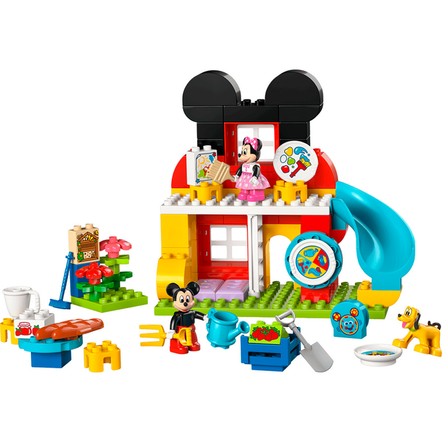 Конструктор LEGO DUPLO Disney Микки Маус: Клубний домик с Минни и Плуто 87 деталей (10465) - изображение 4