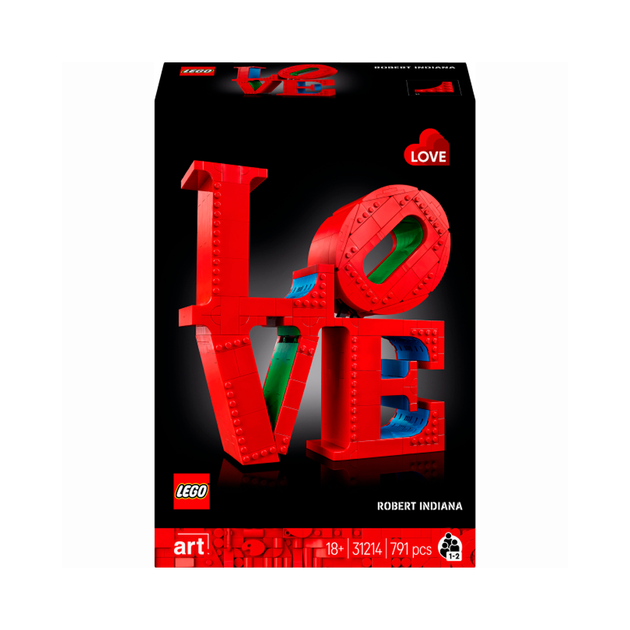 Конструктор LEGO ART LOVE скульптура Роберта Индианы 791 деталь (31214) - Фото 1 Конструктор LEGO ART LOVE скульптура Роберта Индианы 791 деталь (31214) - изображение 1