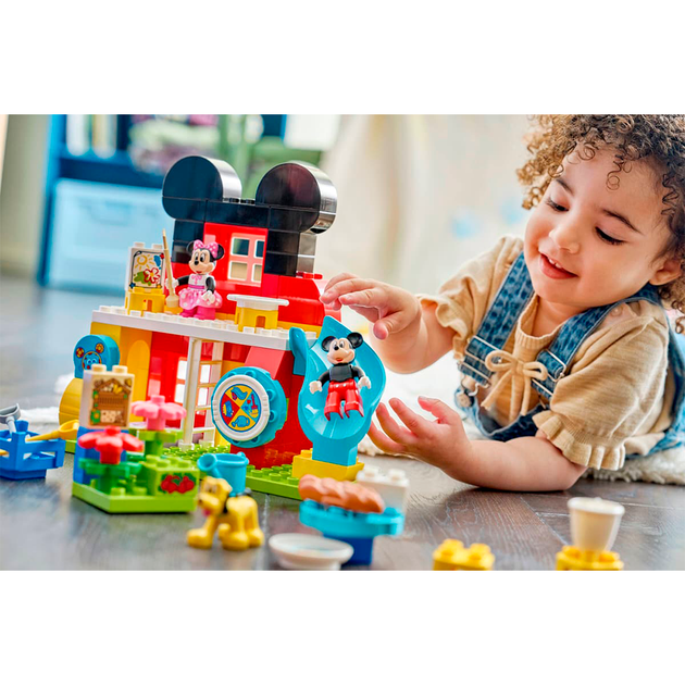 Конструктор LEGO DUPLO Disney Микки Маус: Клубний домик с Минни и Плуто 87 деталей (10465) - изображение 7