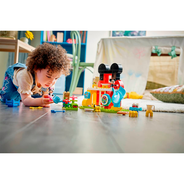Конструктор LEGO DUPLO Disney Микки Маус: Клубний домик с Минни и Плуто 87 деталей (10465) - изображение 8
