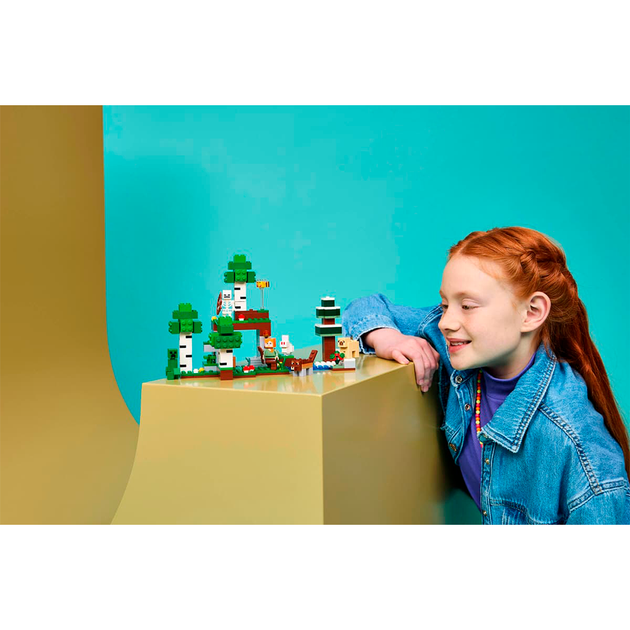 Конструктор LEGO Minecraft Пригода першої ночі 301 деталь (21593) - зображення 6
