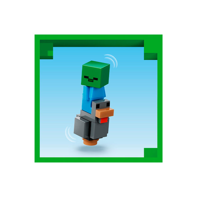 Конструктор LEGO Minecraft Куриная ферма 233 детали (21585) - изображение 5