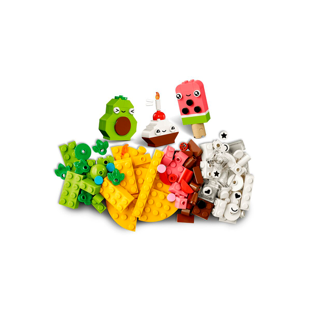 Конструктор LEGO Classic Творчі друзі з їжею 150 деталей (11039) - Фото 3 Конструктор LEGO Classic Творчі друзі з їжею 150 деталей (11039) - зображення 3