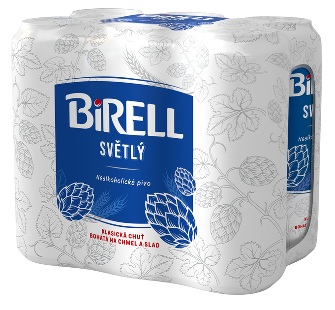 Пиво Birell Svetly 0% (24 жб по 0,5л, Чехія). Завод Plzeňský Prazdroj - изображение 2