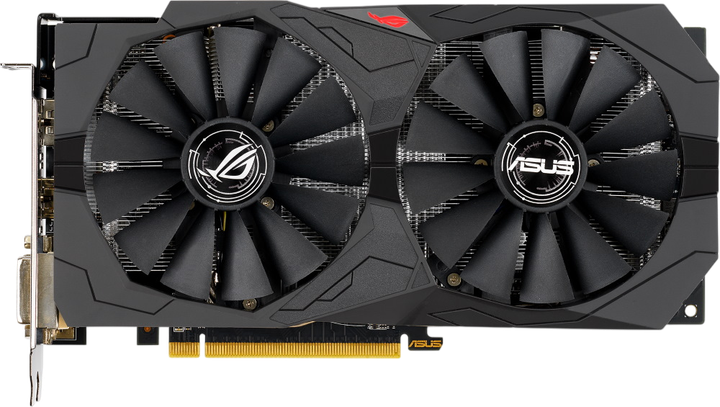 Відеокарта AMD Radeon RX 570 8GB Asus ROG Strix Gaming OC (ROG-STRIX-RX570-O8G-GAMING) Б/В - изображение 2