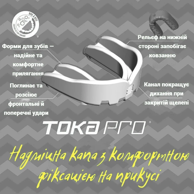 Капа MAKURA термопластик детская до 10 лет белая - изображение 6