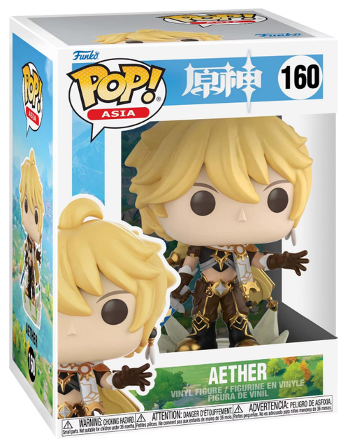 Фигурка Funko Pop! Games: Genshin Impact — #160 Этер (Chinese Text Version / Aether) - Фото 1 Фигурка Funko Pop! Games: Genshin Impact — #160 Этер (Chinese Text Version / Aether) - изображение 1