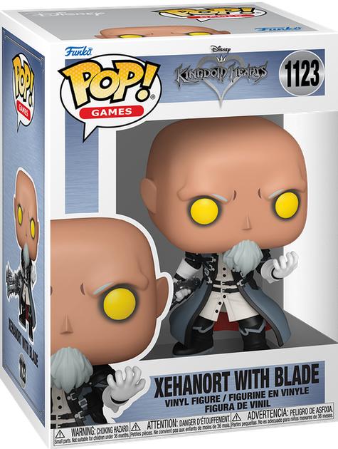 Фігурка Funko Pop! Games: Kingdom Hearts — #1123 Ксеханорт із Клинком (Xehanort with Blade) - Фото 1 Фігурка Funko Pop! Games: Kingdom Hearts — #1123 Ксеханорт із Клинком (Xehanort with Blade) - зображення 1