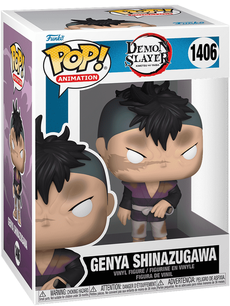 Фигурка Funko Pop! ANIMATION: Demon Slayer — #1406 Genya Shinazugawa, Генья Шинадзугава - Фото 1 Фигурка Funko Pop! ANIMATION: Demon Slayer — #1406 Genya Shinazugawa, Генья Шинадзугава - изображение 1