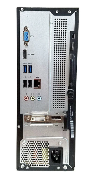 ПК HP Slimline 270-p024 SFF / Intel Core i3-7100 (2 (4) ядер по 3.9 GHz) / 16 GB DDR4 / 256 GB SSD / nVidia Quadro K1200, 4 GB GDDR5, 128-bit / Win10 Pro Lic б/в - Фото 3 ПК HP Slimline 270-p024 SFF / Intel Core i3-7100 (2 (4) ядер по 3.9 GHz) / 16 GB DDR4 / 256 GB SSD / nVidia Quadro K1200, 4 GB GDDR5, 128-bit / Win10 Pro Lic б/в - зображення 3