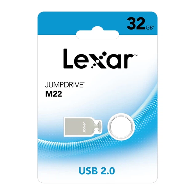 USB флеш-накопичувач Lexar JumpDrive M22 USB 2.0 32GB (LJDM022032G-BNJNG) - Фото 5 USB флеш-накопичувач Lexar JumpDrive M22 USB 2.0 32GB (LJDM022032G-BNJNG) - зображення 5