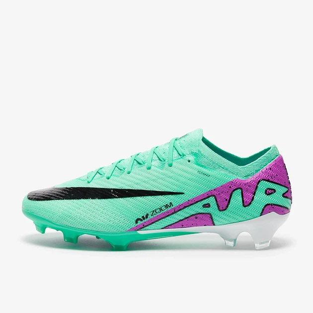 Футбольні бутси професійні Air Zoom Mercurial Vapor XV Elite FG 38 бірюзовий - изображение 2