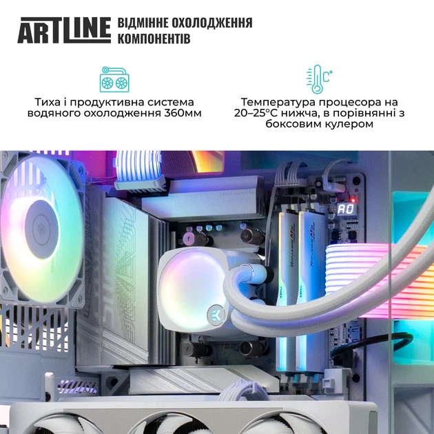 Компьютер ARTLINE Gaming Y70W (Y70Wv25) - изображение 6
