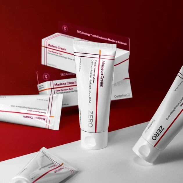 Крем для лица Centellian24 Madeca Cream Time Reverse Zero 80 мл - изображение 4