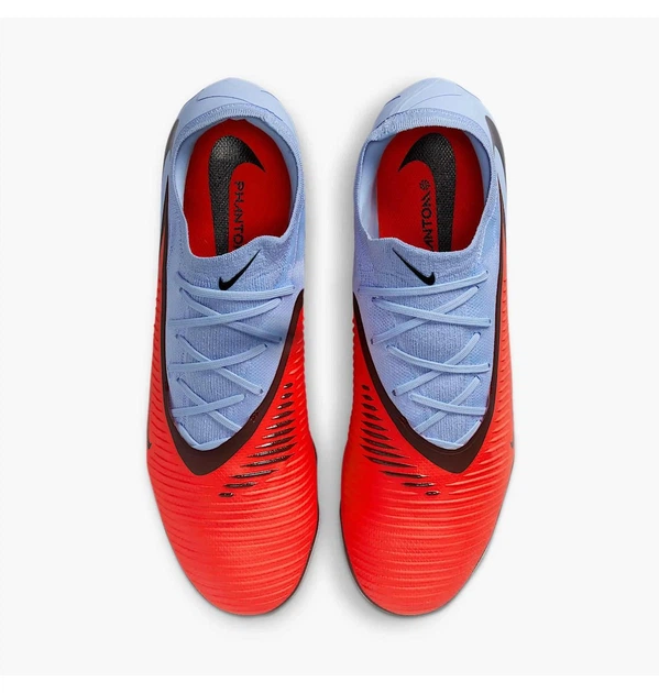 Бутси чоловічі Nike Phantom 6 Low Pro Red/Violet 38.5 Червоний HJ4122-400 - Фото 4 Бутси чоловічі Nike Phantom 6 Low Pro Red/Violet 38.5 Червоний HJ4122-400 - зображення 4