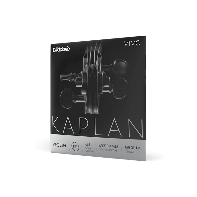 Струни для скрипки D'Addario KAPLAN VIVO VIOLIN STRING SET 4/4 Scale Medium Tension - зображення 2