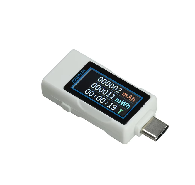 Тестер USB Type-C ZFX-1004CC цифровой измеритель напряжения и тока с TFT дисплеем - Фото 1 Тестер USB Type-C ZFX-1004CC цифровой измеритель напряжения и тока с TFT дисплеем - изображение 1