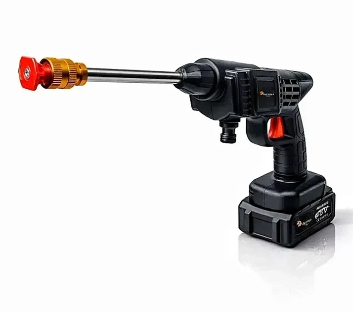 Мийка високого тиску акумуляторна LEO TOOLS 250 Вт 60 бар з подвійним акумулятором - зображення 8