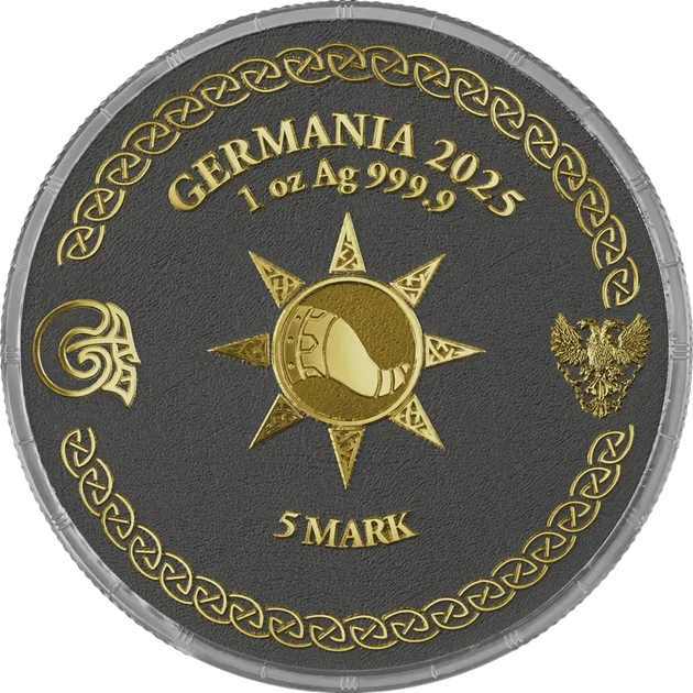 Колекційний набір срібних монет “Ragnarök: Loki & Heimdall Geminus - Локі та Хеймдалл” 2025 рік - изображение 4