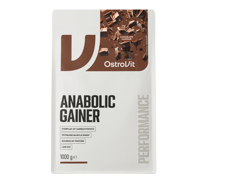 Гейнер Anabolic Gainer OstroVit 1000 грам смак Шоколад - зображення 2
