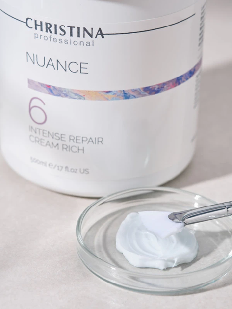 Крем Christina Nuance Intense Repair Cream Rich — інтенсивне відновлення для обличчя, 500 мл - изображение 2