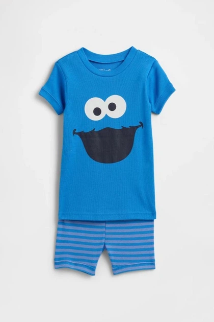 Комплект: футболка и шортики Gap 104(см) Синий (157084) - Фото 1 Комплект: футболка и шортики Gap 104(см) Синий (157084) - изображение 1