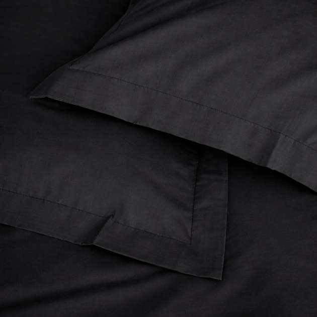 Простирадло Poplin Line "099 Black" 220*240 - зображення 5