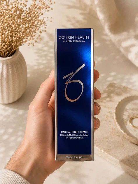 Інтенсивний нічний стимулюючий крем ZO Skin Health Advanced Radical Night RepairR 1% Retinol 60 ml - зображення 3
