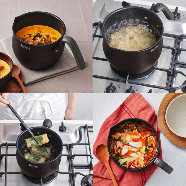 Мультикаструля Tefal 14 см 1.7 л (B9771475) - Фото 8 Мультикаструля Tefal 14 см 1.7 л (B9771475) - изображение 8