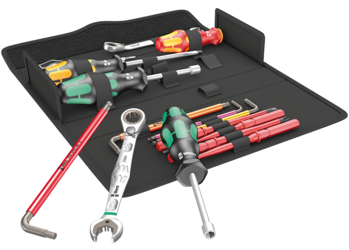Zestaw narzędzi do prac hydraulicznych i grzewczych Wera Kraftform Kompakt SH 2 PlumbKit 15 elementów (05136026001) - obraz 2