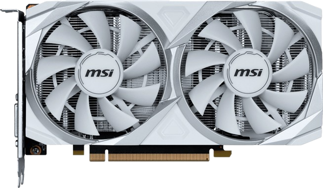 Відеокарта GeForce RTX 3050 8GB MSI Ventus 2X Xs OC White (RTX 3050 VENTUS 2X XS WHITE 8G OC) - зображення 2