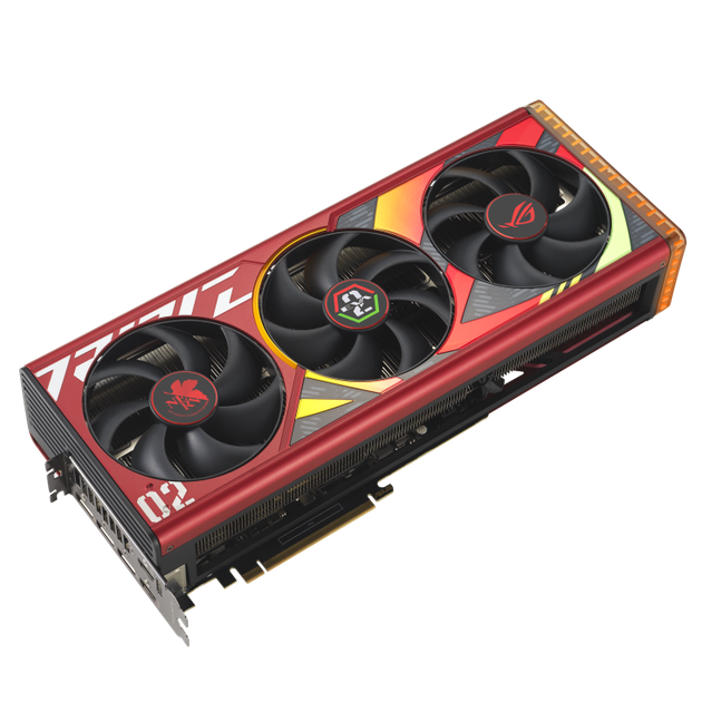 Відеокарта GeForce RTX 4090 24GB Asus ROG Strix Gaming OC EVA-02 (ROG-STRIX-RTX4090-O24G-EVA-02-EDITION) Б/В - зображення 2