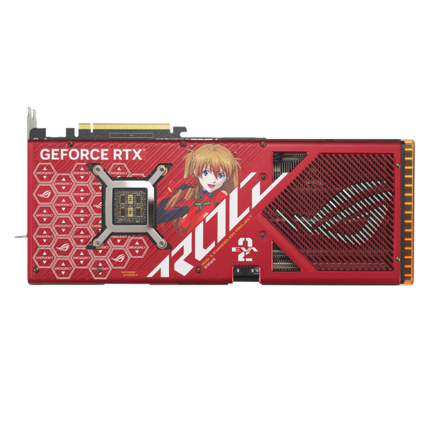 Відеокарта GeForce RTX 4090 24GB Asus ROG Strix Gaming OC EVA-02 (ROG-STRIX-RTX4090-O24G-EVA-02-EDITION) Б/В - зображення 5