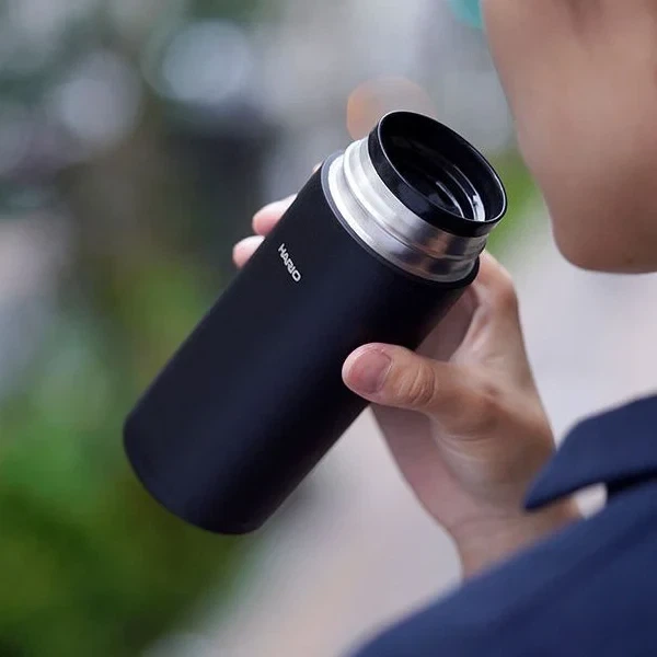 Термокружка HARIO Bottle Stick 350 мл — чёрная(KN_AA2F39D8C4B1) - изображение 7
