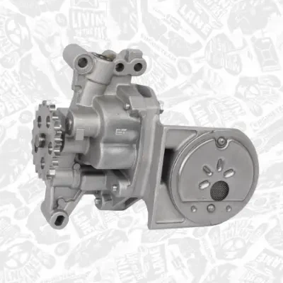 Масляний насос ET ENGINETEAM PU0061 Citroen Berlingo, Xsara, C3, Nemo, C2, C4; Peugeot 206, 307, 207, Partner, 306, Bipper, 208 100150, 1001C9 - зображення 2