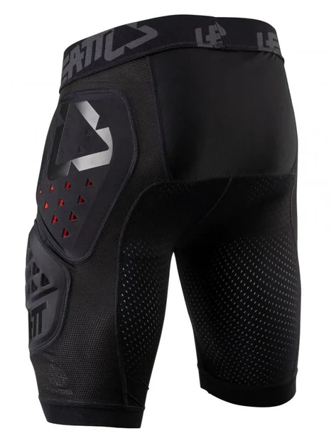 Компресійні шорти Leatt 3DF 3.0 Impact Short чорні, XL - зображення 3