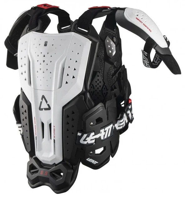 Защита тела Leatt 6.5 Pro Chest Protector белая S/M - изображение 2