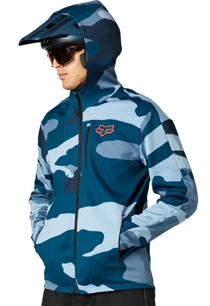 Куртка велосипедная Fox Ranger Tech Fleece зелёная L - изображение 3