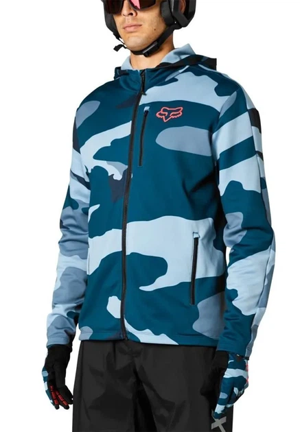 Куртка велосипедная Fox Ranger Tech Fleece зелёная L - изображение 4
