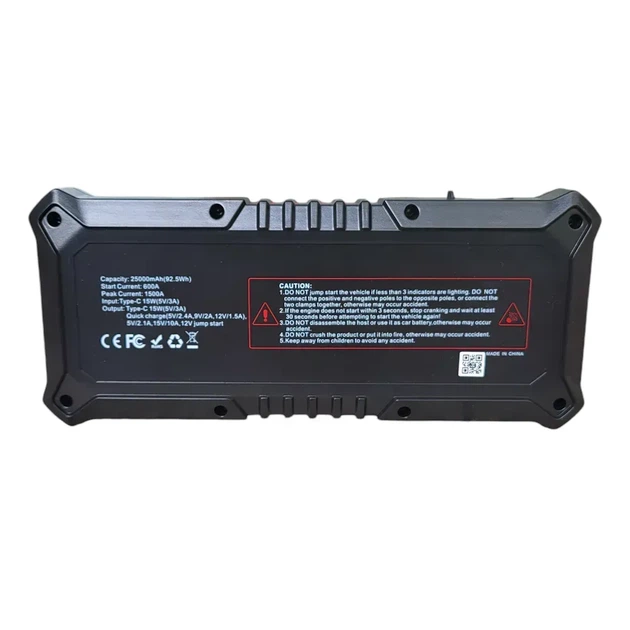 Пуско-зарядний пристрій CARKU EPower-137B (25000мАг/92,5Втг, 1500А) - изображение 2