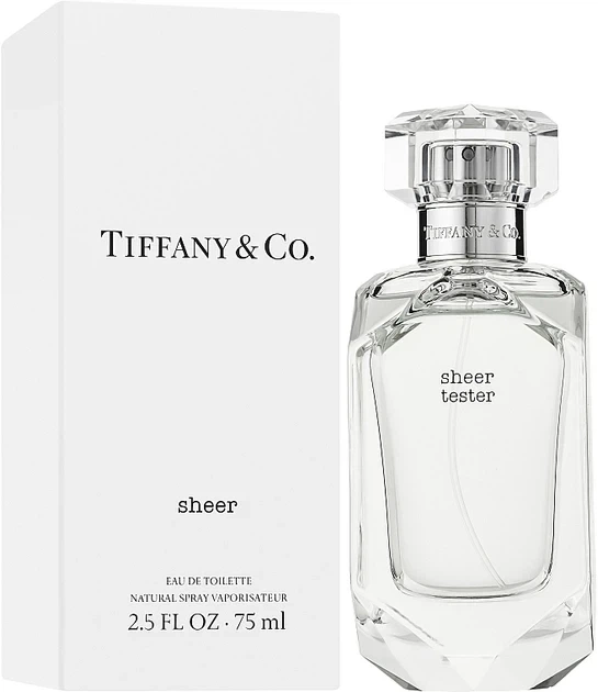 Туалетная вода Tiffany & Co Sheer edt 75ml TESTER - Фото 1 Туалетная вода Tiffany & Co Sheer edt 75ml TESTER - изображение 1