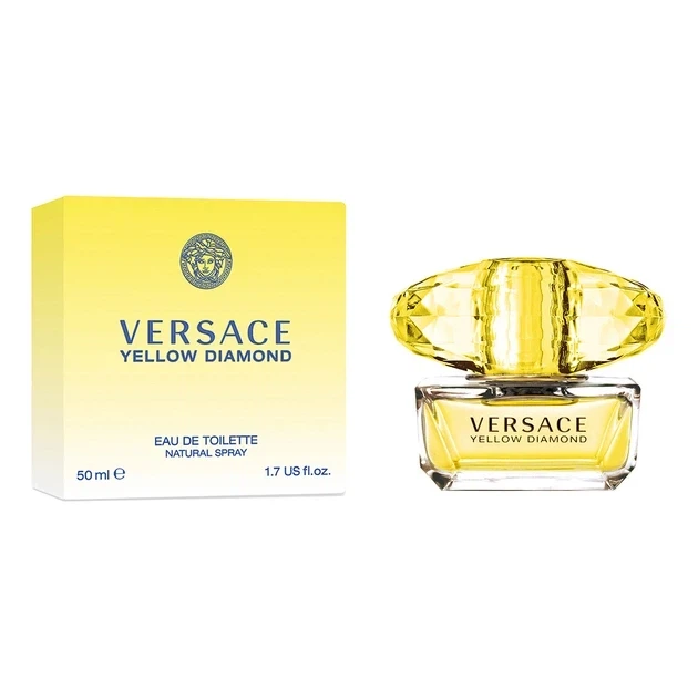 Туалетна вода Versace Yellow Diamond edt 50ml - Фото 1 Туалетна вода Versace Yellow Diamond edt 50ml - зображення 1
