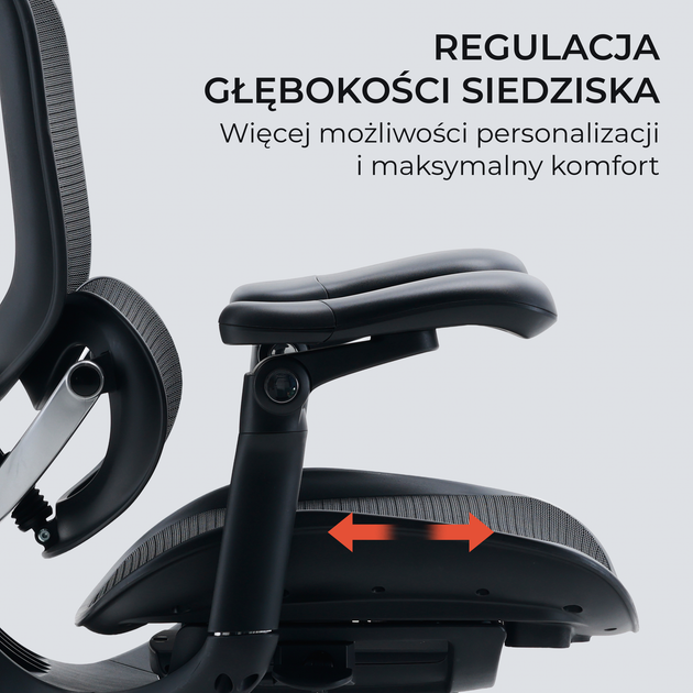 Fotel biurowy ergonomiczny Sihoo DORO C300 PRO V2 Czarny (4820216980141) - Zdjęcie 9 Fotel biurowy ergonomiczny Sihoo DORO C300 PRO V2 Czarny (4820216980141) - obraz 9