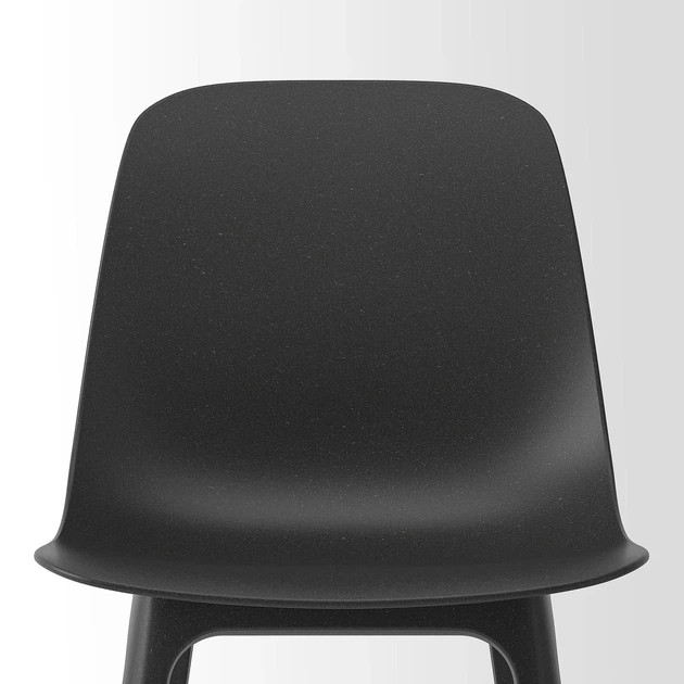 Стіл і 4 стільці ІКЕА NORRMJÖLE / ODGER 105 см антрацит (s89634490) - Фото 3 Стіл і 4 стільці ІКЕА NORRMJÖLE / ODGER 105 см антрацит (s89634490) - изображение 3