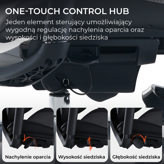 Fotel biurowy ergonomiczny Sihoo DORO C300 PRO V2 z podnożkiem Czarny (4820216980158) - Zdjęcie 13 Fotel biurowy ergonomiczny Sihoo DORO C300 PRO V2 z podnożkiem Czarny (4820216980158) - obraz 13